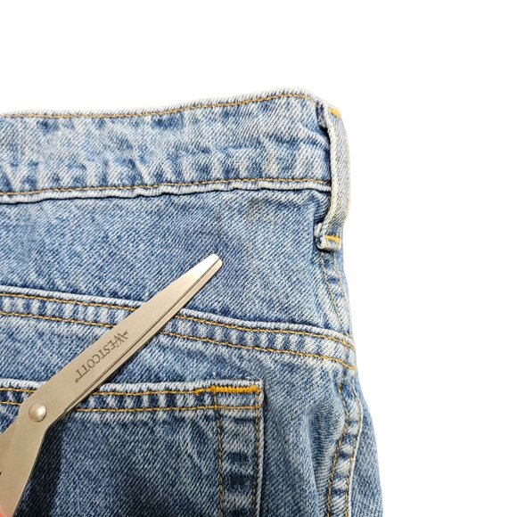 Vintage Levi's 521 Tapered Leg Jeans Womens 16 USA Made 16521-0291 28" Inseam - Picture 11 of 11